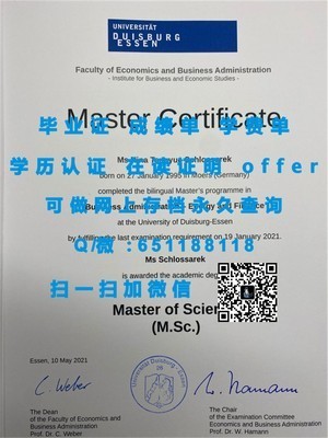 克劳斯塔尔工业大学学历证书展示