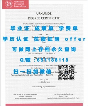 杜塞尔多夫大学学位证书揭秘